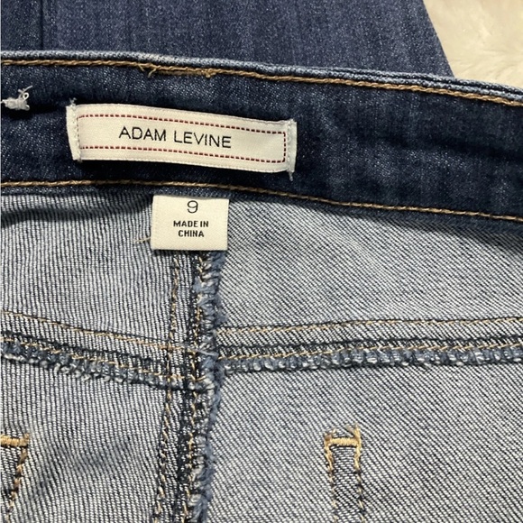 Adam Levine Women’s  Size 9 Jeans Distressed Patched Raw Hem Stretch Skinny - Picture 3 of 12